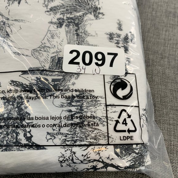 Philosophy Republic Clothing Pants Farm Animal Country Print Small off White Mid - Picture 16 of 16